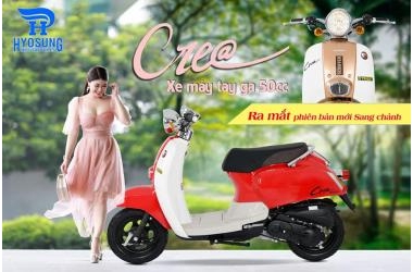 Tổng Hợp Các Dòng Xe Máy 50cc Hyosung Đáng Mua