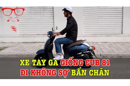 Xe ga 50cc Giorno 2020 Mẫu Scooter Siêu Nhỏ Gọn Và Rất Xinh Xắn