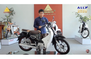 Review Xe Máy 50cc Cub New Ally 2020 - Đột Phá Ấn Tượng Trong Thiết Kế