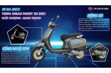Bật Mí Ưu Điểm Của Xe Ga 50cc Vespa Dibao Pansy XS Vạn Người Mê