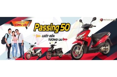 Xe Máy Ga 50cc Passing SYM – Thiết Kế Hiện Đại, Nhiều Ưu Điểm Vượt Trội