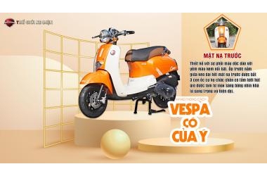 Phong Cách Vespa Cổ Điển Italia Của Xe CREA Hyosung Korea 2022 Có Khiến Bạn Xiêu Lòng?