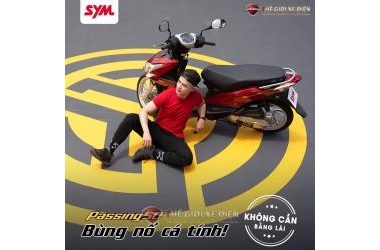 Dòng Xe Ga 50cc Passing Mới Ra Mắt Đánh Dấu Sự Trở Lại Ngoạn Mục Của SYM