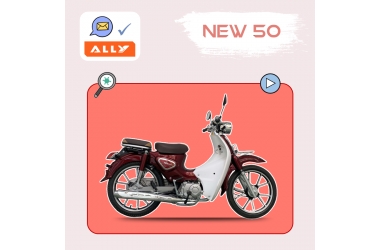 Thử Thách Đường Dài Chẳng Ngại Khó Với Xe Máy 50cc Cub New Ally 2023