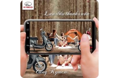 Xe Ga 50cc Kymco Like: Phiên Bản Sơn Nhám Đầy Cuốn Hút