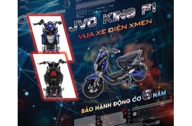 Xmen F1 JVC mẫu xe máy điện Xmen rẻ nhất 2022