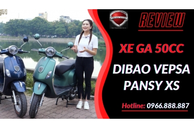 PANSY XS DIBAO 50CC - Dòng Xe Ga 50cc Chiếm Trọn Trái Tim Của Giới Trẻ