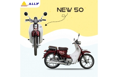 Xe số 50cc Cub New Ally 2022 Vành Đúc – Giải pháp thông minh, hữu ích cho cuộc sống