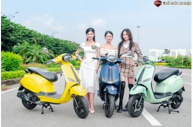 Tuyển tập những chiếc xe điện, xe 50cc màu vàng khó cưỡng lại