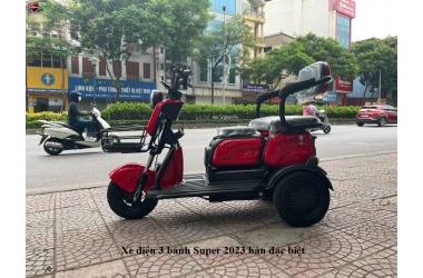 Xe điện 3 bánh Super 2023 bản đặc biệt có điểm gì đặc biệt vượt trội