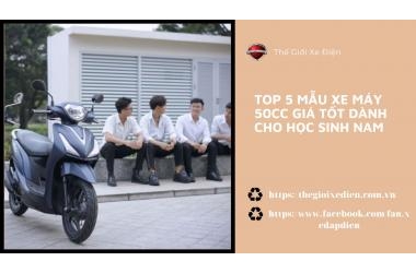 Top 5 mẫu xe máy 50cc giá tốt dành cho học sinh nam