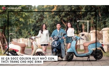 Xe ga 50cc Golden Ally nhỏ gọn thời trang cho học sinh