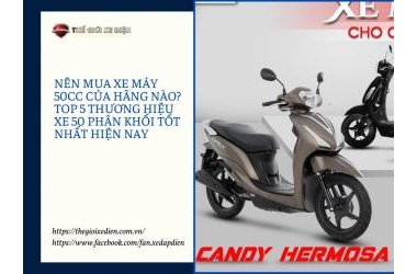 Nên mua xe máy 50cc của hãng nào? Top 5 thương hiệu xe 50 phân khối tốt nhất hiện nay