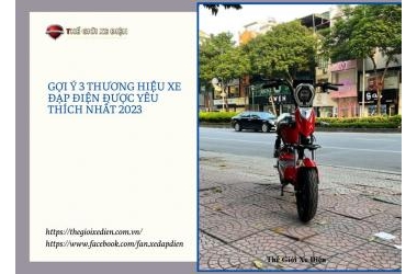 Gợi ý 3 thương hiệu xe đạp điện được yêu thích nhất 2023