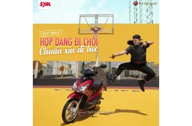 SYM Passing 50cc phiên bản mới - cá tính, thời trang, tiện ích