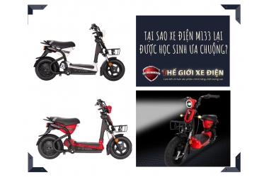 Tại sao dòng xe đạp điện M133 lại được giới trẻ yêu thích?