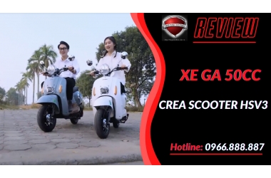 Crea Scooter HSV3 Hyosung - Mẫu Xe Ga 50cc Đẳng Cấp Chất Lượng Hàng Đầu Hiện Nay