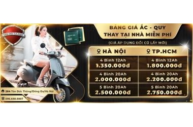 Hướng dẫn sử dụng và Quy định bảo hành Acquy, Pin