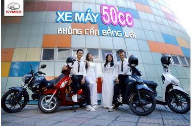 Cập nhật dòng xe 50 đẳng cấp của Kymco năm 2023