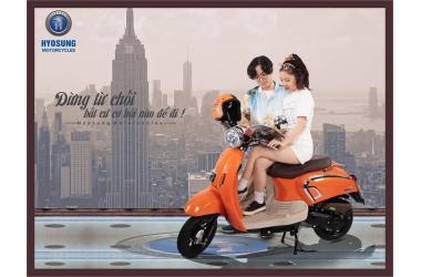 Top 3 mẫu xe ga 50cc nhà Hyosung: Nhìn là mê, đi là thích