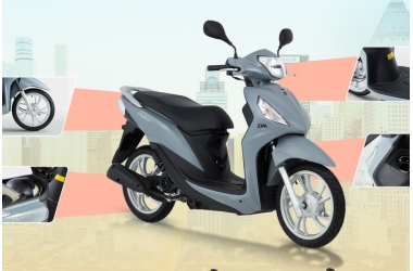 Phân loại xe ga 50cc SYM an toàn, hiện đại nhất thị trường.