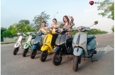 Xe máy tay ga vespa 50cc - Mảnh ghép của sự hoàn hảo