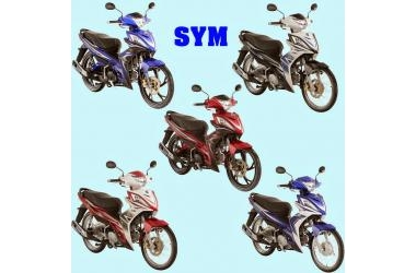 Bảng màu xe máy 50 đa dạng của SYM Galaxy