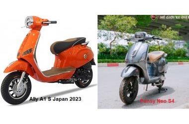 So sánh Vespa Ally A1 S và Pansy Neo S4: Có gì khác biệt?