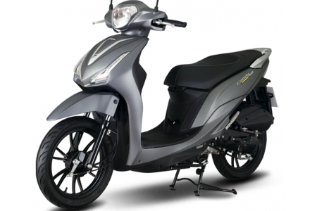 Xe Ga 50cc KYMCO Candy Hermosa Xám/Đen Nhám