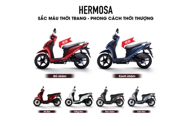 Bảng màu mới của hãng KYMCO trong năm 2024