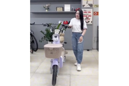 Xe Đạp Điên Maoly Cute Đời Mới Có Loa Blutooth