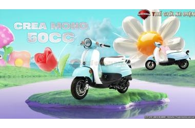 Nhỏ gọn thanh lịch với mẫu xe ga 50cc Dk Crea Mono