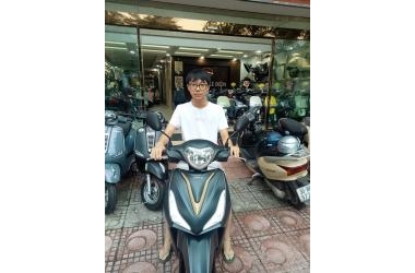 Kymco Candy được em đẹp trai chọn