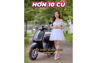 Xe máy điện Vespa Motor Thái VR3 Giá Rẻ Chất Lượng Cao