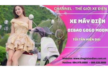 [Giới Thiệu] Xe Máy Điện Dibao Gogo Moon Đời Mới Nhất 2024 - 2 Phanh Đĩa