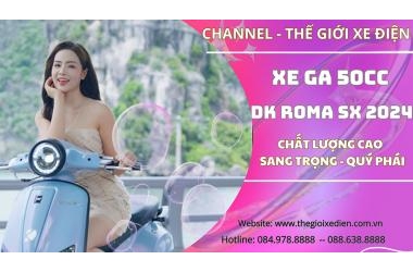 Xe máy 50cc DK Roma SX - Siêu phẩm 2024