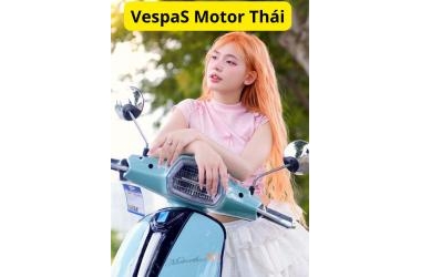 [Giới Thiệu Xe] Xe Máy Điện VespaS Motor Thái Đời 2024