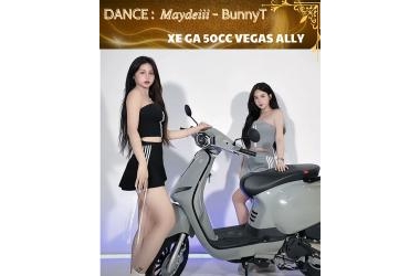 [Video Dance] Xe Ga 50cc Vesgas Ally - Maydei & BunnyT