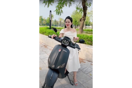 Xe Máy Điện Victoria Viral Phong Cách Mới
