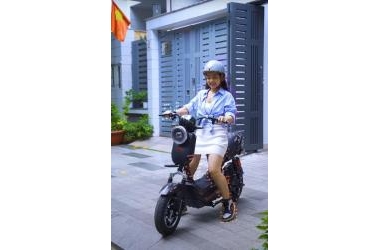 Xe Đạp Điện Aima G5 Nhỏ Gọn: Xe Nhẹ - Lướt Êm