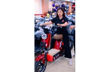 Xe Đạp Điện Aima I9 Plus Hiện Đại Thời Trang Cho Học Sinh