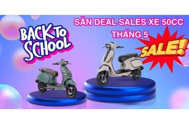 Săn Deal khuyến mãi xe máy 50cc 2025: Ưu đãi hấp dẫn cho học sinh – sinh viên