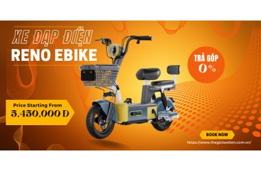 Xe đạp điện Reno Ebike phù hợp với đối tượng nào? [GÓC GIẢI ĐÁP THẮC MẮC]