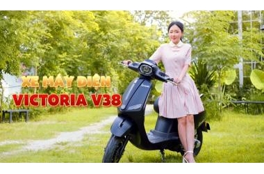 Xe Máy Điện Victoria V38 – Hiện Đại, Thời Trang Hợp Gu Giới Trẻ