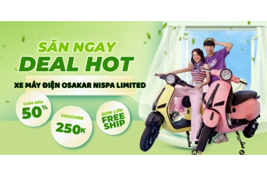 Lên đồ cho xe máy điện Osakar Nispa Limited với Top phụ kiện không thể bỏ lỡ