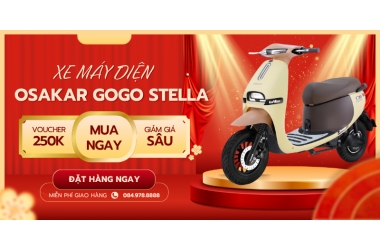 Cập nhật giá lăn bánh mới nhất của xe máy điện Osakar Gogo Stella tháng 6/2025