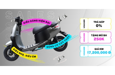 Mua xe máy điện Osakar Gogo SS trả góp 0% tại TP.HCM ở đâu uy tín?
