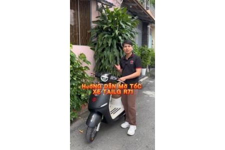 Hướng Dẫn Mở Tốc Xe Máy Điện Tailg Queen R71