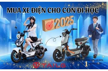 Mua Xe Điện Cho Con Đi Học – Lựa Chọn An Toàn & Tiết Kiệm Năm 2025