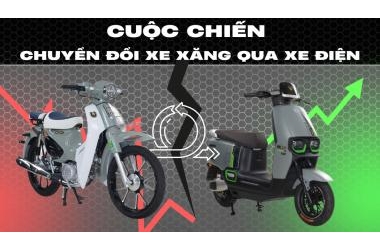 Cuộc chiến chuyển đổi xe xăng qua xe điện tại Việt Nam